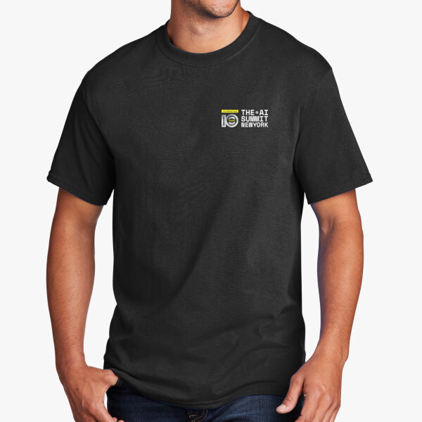 The AI Summit T-shirt with I ♥ AI on back Thumbnail